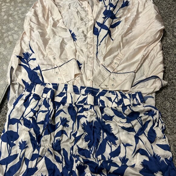 Anthropologie Printed Pajama Short Set - Picture 4 of 4